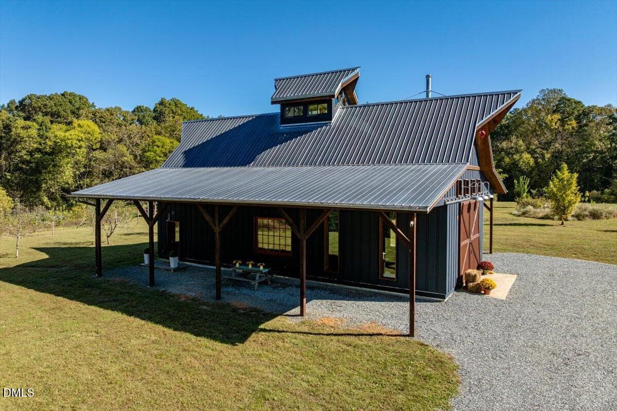 West Side Exterior Barn 1 - 5956 Whitlow Johnson Lane, Mebane, NC 27302