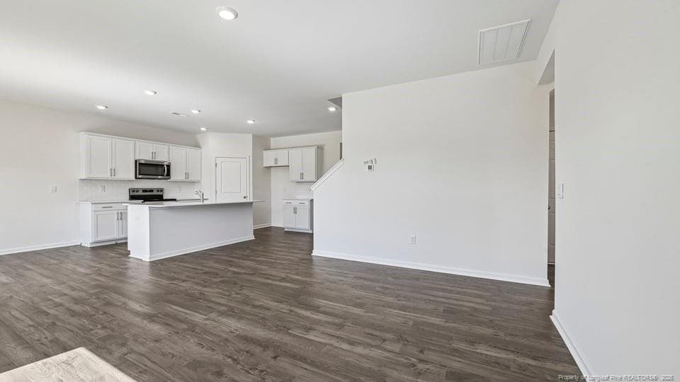 LIVING ROOM AND KITCHEN - 190 Charlies Bend Way, Spring Lake, NC 28390