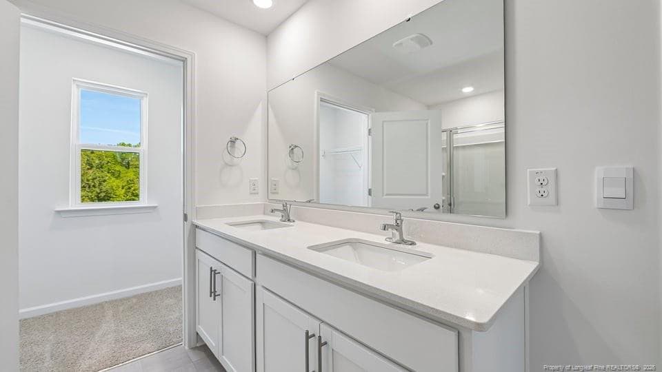 PRIMARY SUITE BATHROOM - 190 Charlies Bend Way, Spring Lake, NC 28390