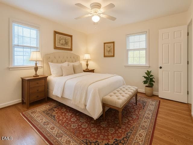 Primarybedvirtualstage - 4825 Stafford Drive, Durham, NC 27705, Durham
