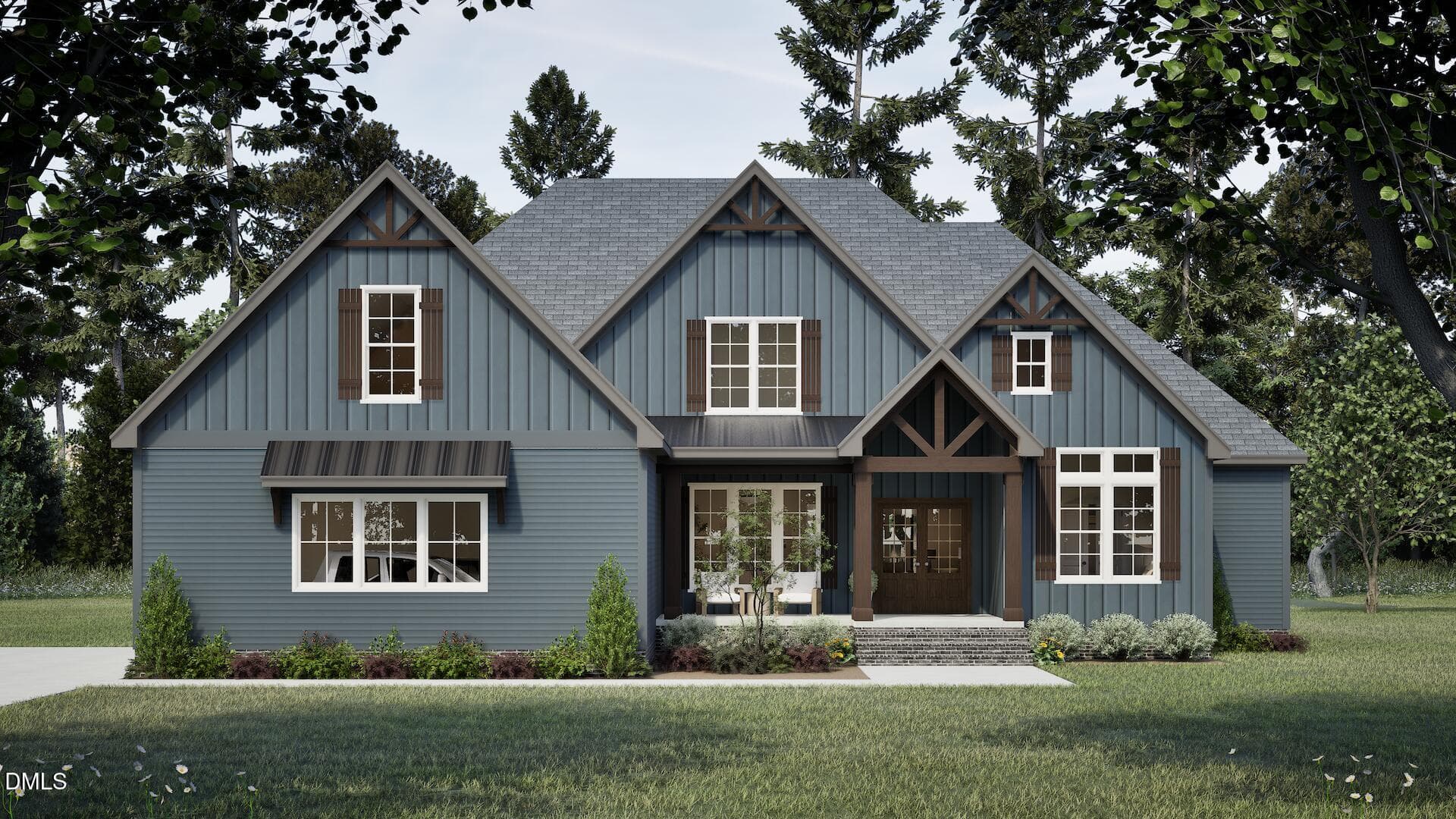 Exterior Elevation - Lot 1 Watkins Wilkinson Road, Oxford, NC 27565