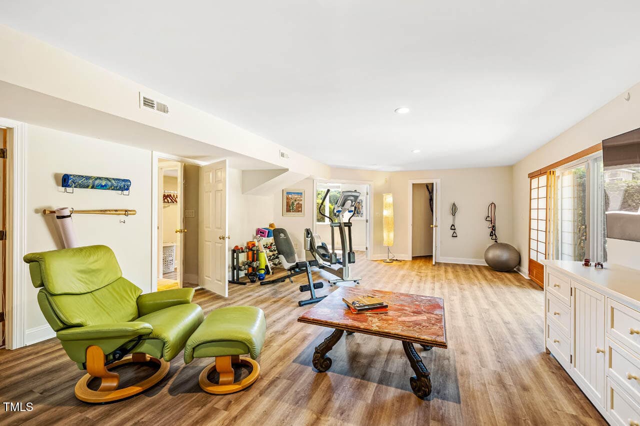 Downstairs/Exercise Area - 1021 Parchemin Trail, Chapel Hill, NC 27516