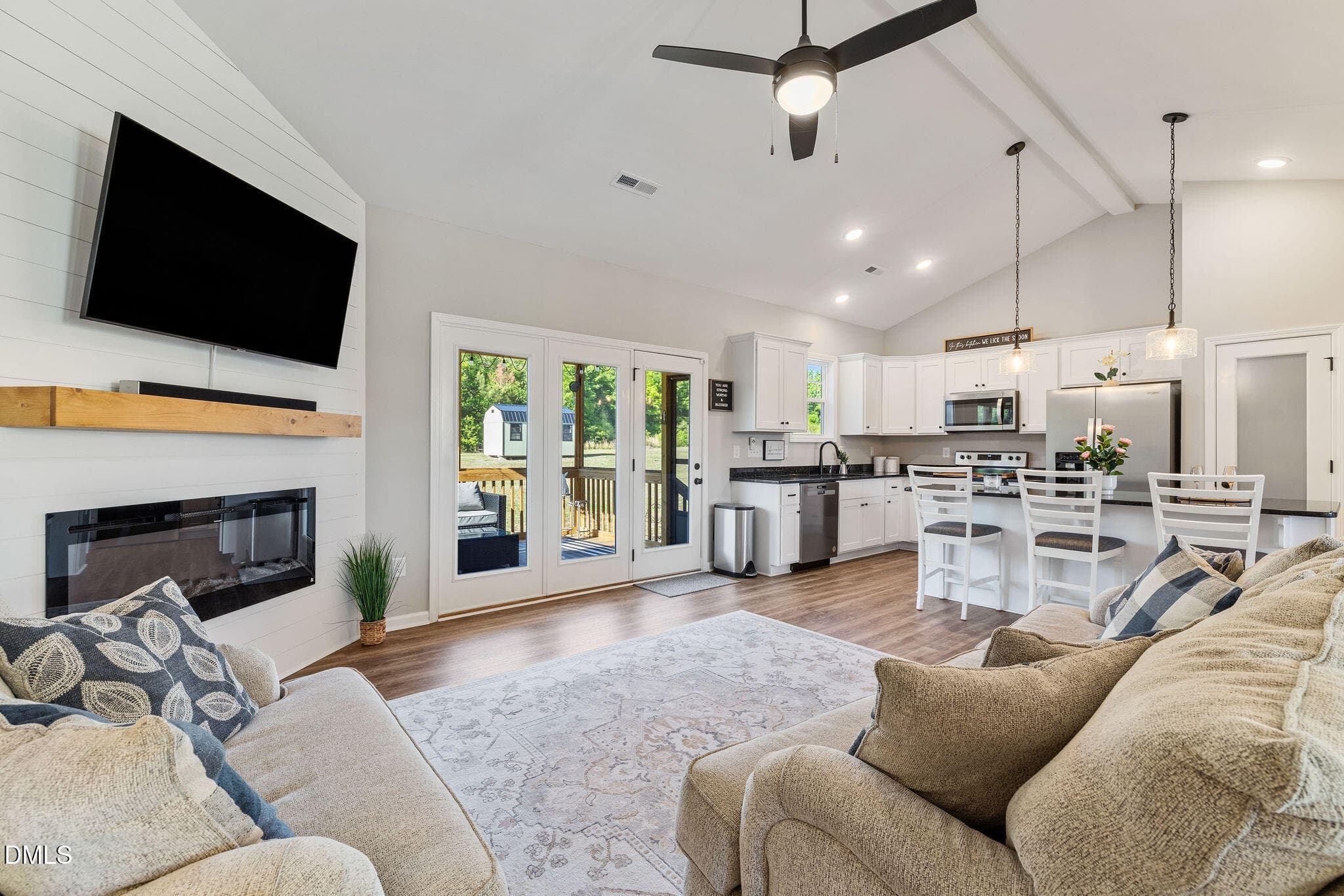 7-Alt Living Room View - 9001 Fox Trot Circle, Middlesex, NC 27557