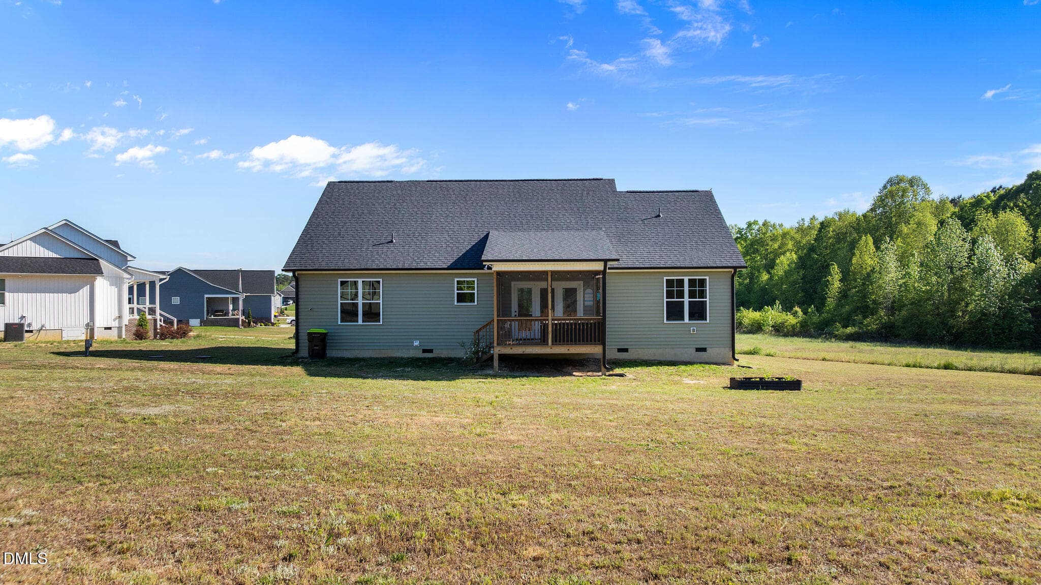 26-Rear View - 9001 Fox Trot Circle, Middlesex, NC 27557