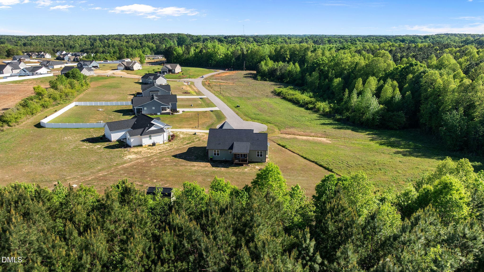 29-Rear Aerial - 9001 Fox Trot Circle, Middlesex, NC 27557
