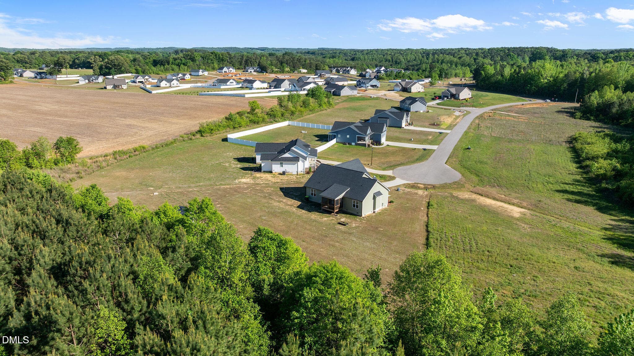 30-Rear Aerial - 9001 Fox Trot Circle, Middlesex, NC 27557