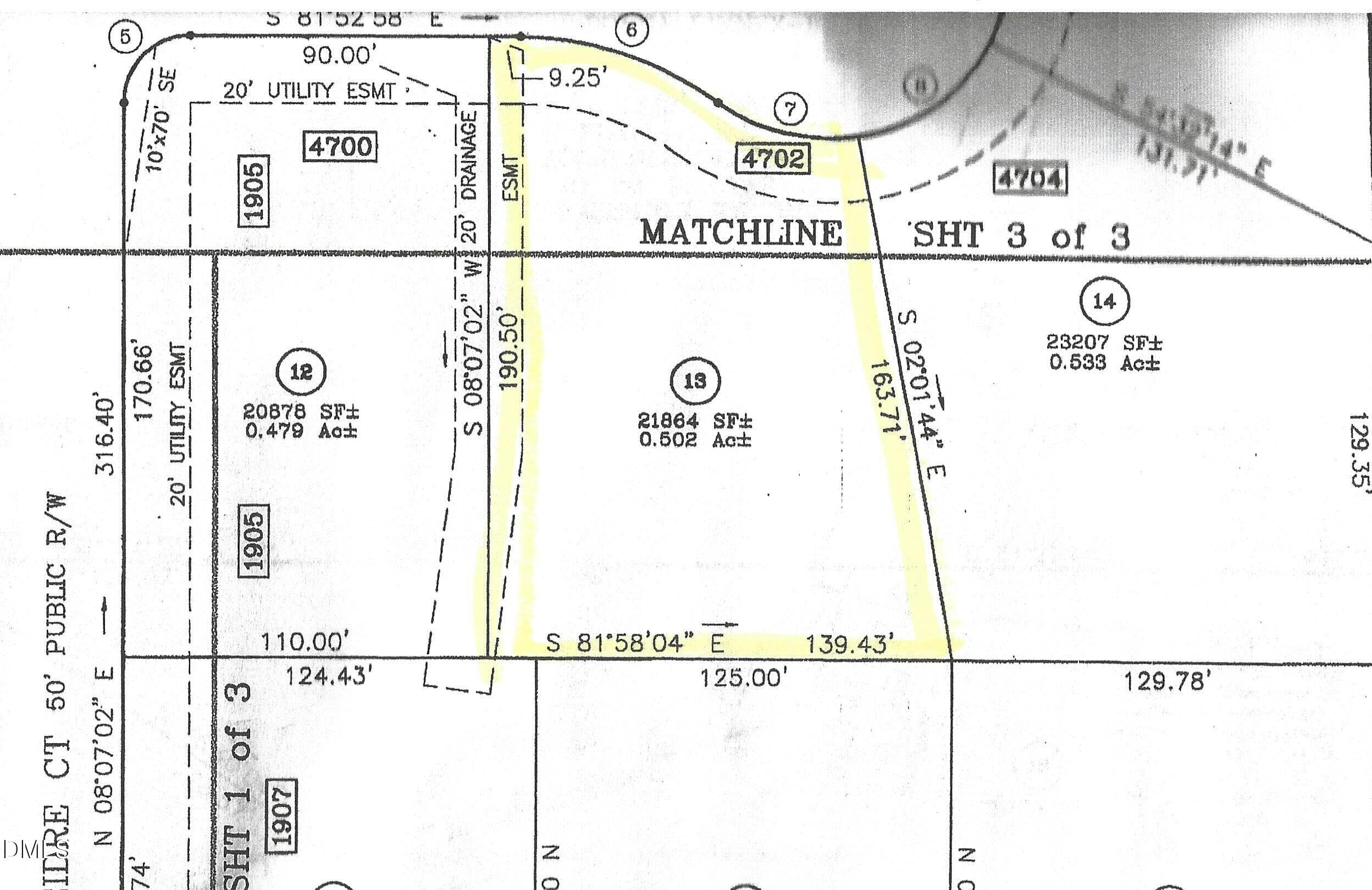 Plat - 4702 Deidre Tyler Court, Greensboro, NC 27406, Greensboro