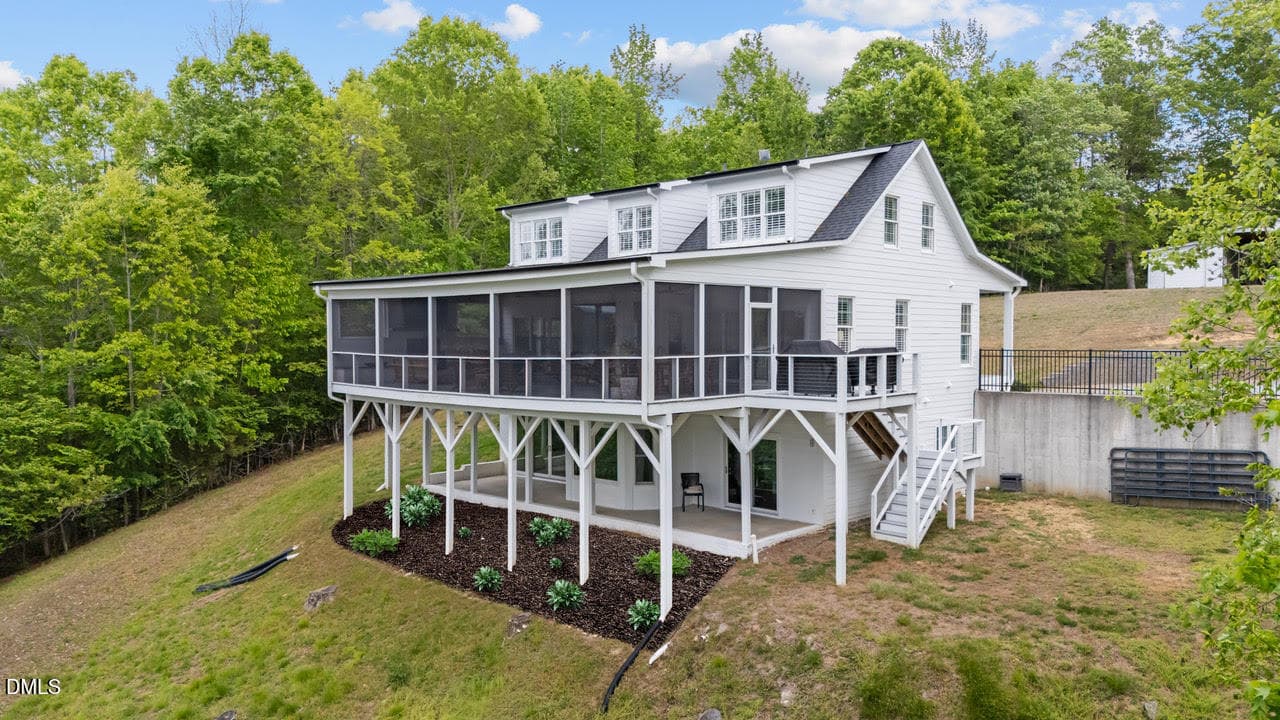 stage flower bed - 312 Victor Williford Road, Roxboro, NC 27574