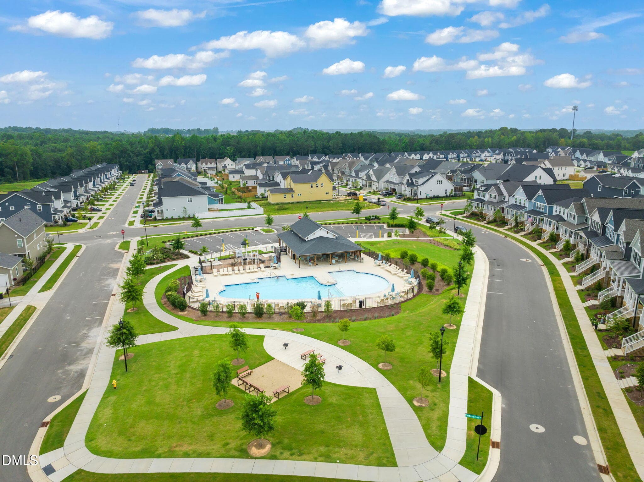 dronewendell falls - 640 Mill Station Lane, Wendell, NC 27591, Wendell
