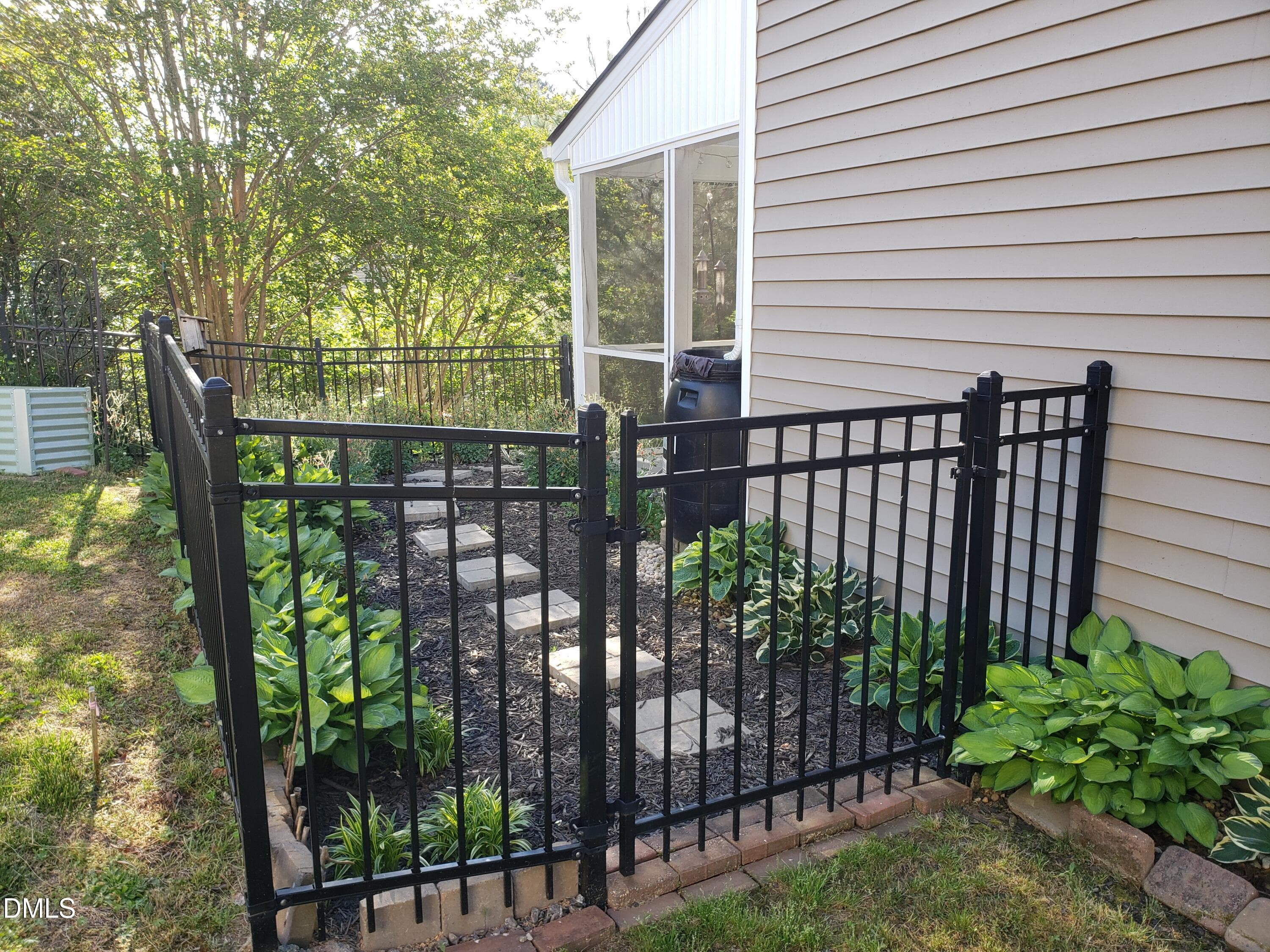 Gate into Backyard - 1615 Cultivar Lane, Durham, NC 27713, Durham