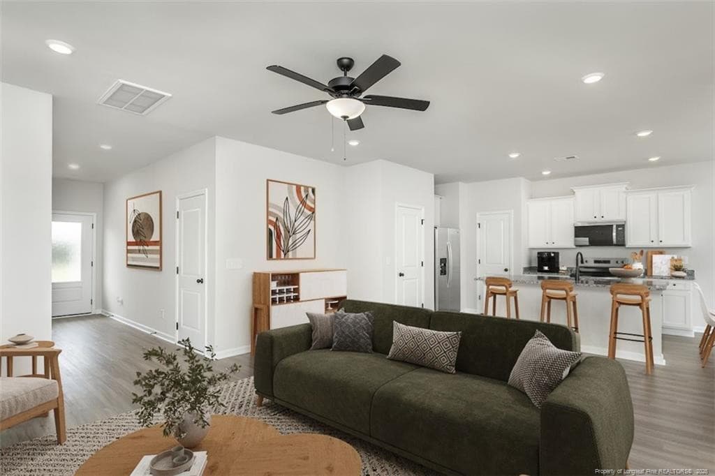 Digitally Staged - 47 Laforce Lane, Broadway, NC 27505, Broadway