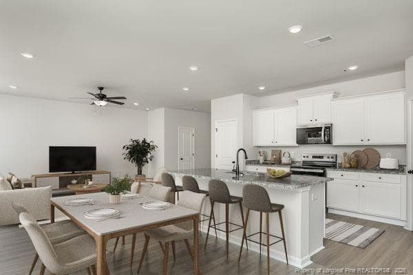 Digitally Staged - 28 Rider Street, Broadway, NC 27505