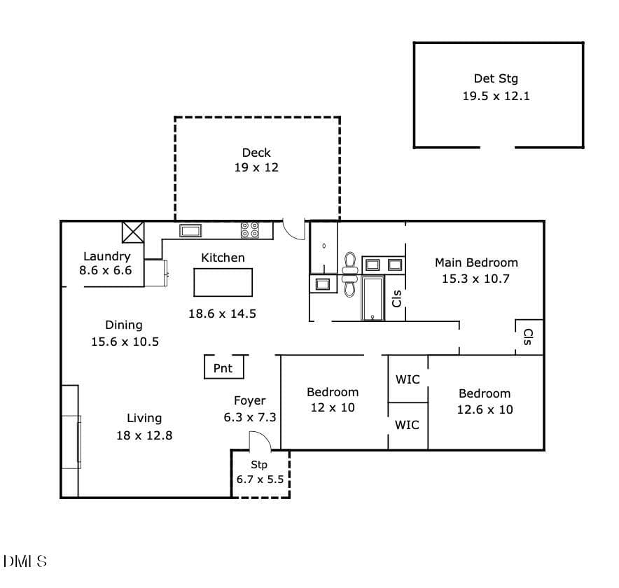 28 elaine floor plan - 28 Elaine Drive, Rocky Mount, NC 27801