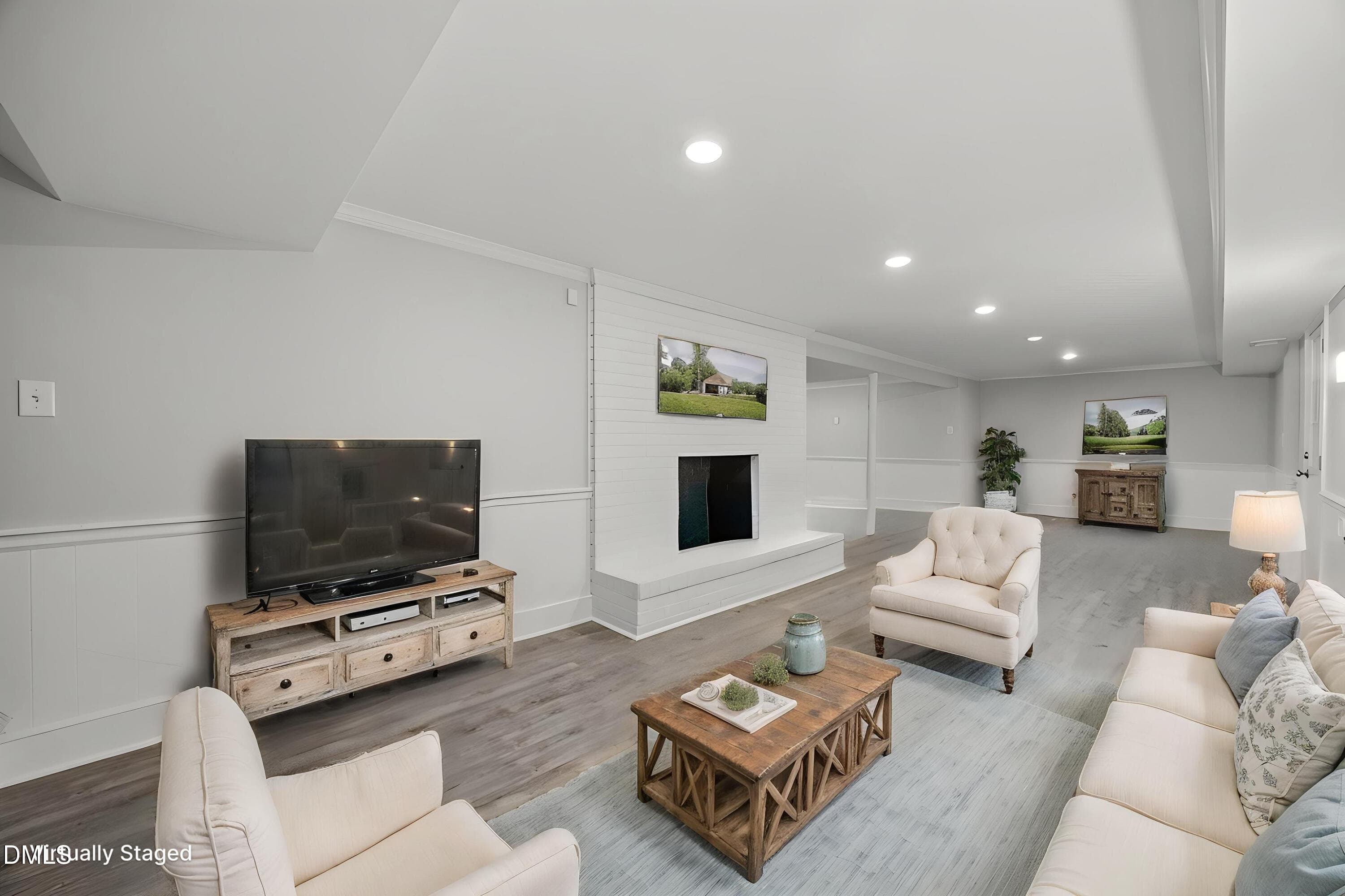 Virtually staged Basement - 4902 Carteret Drive, Raleigh, NC 27612, Raleigh
