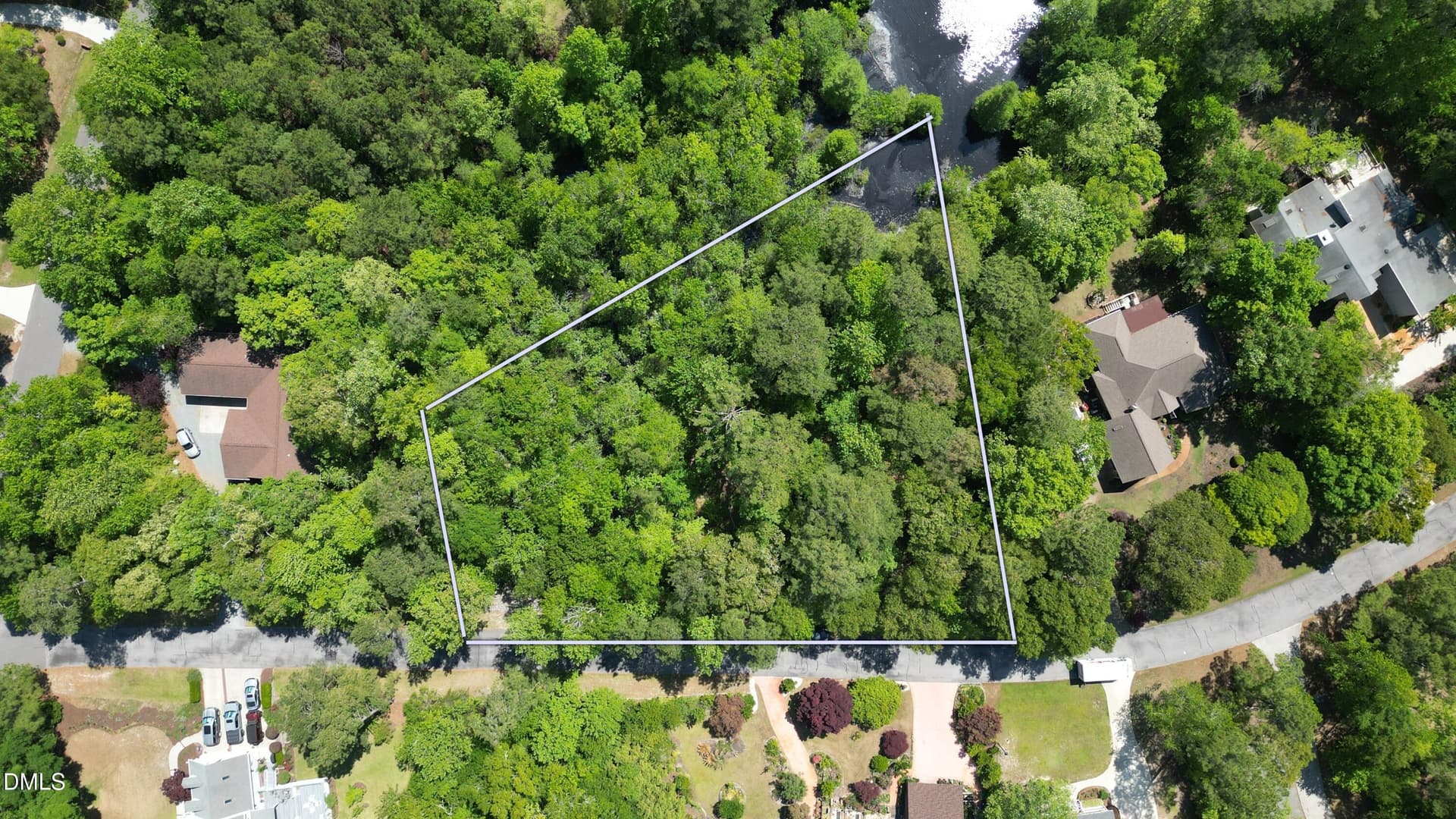 DJI_0206 with lines - Lot A Coots Trail, Hampstead, NC 28443