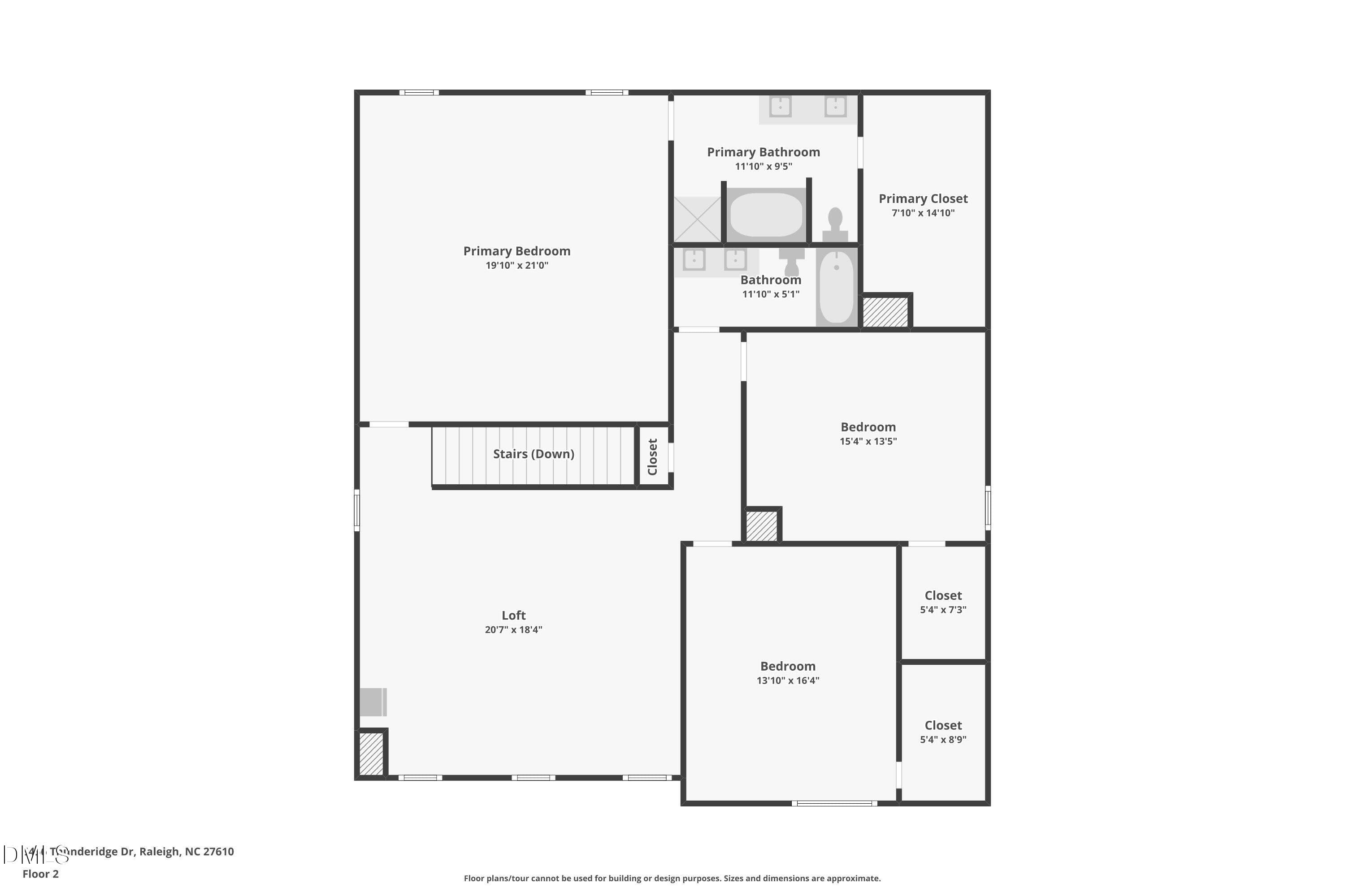 Second Floor - 5456 Thunderidge Drive, Raleigh, NC 27610, Raleigh