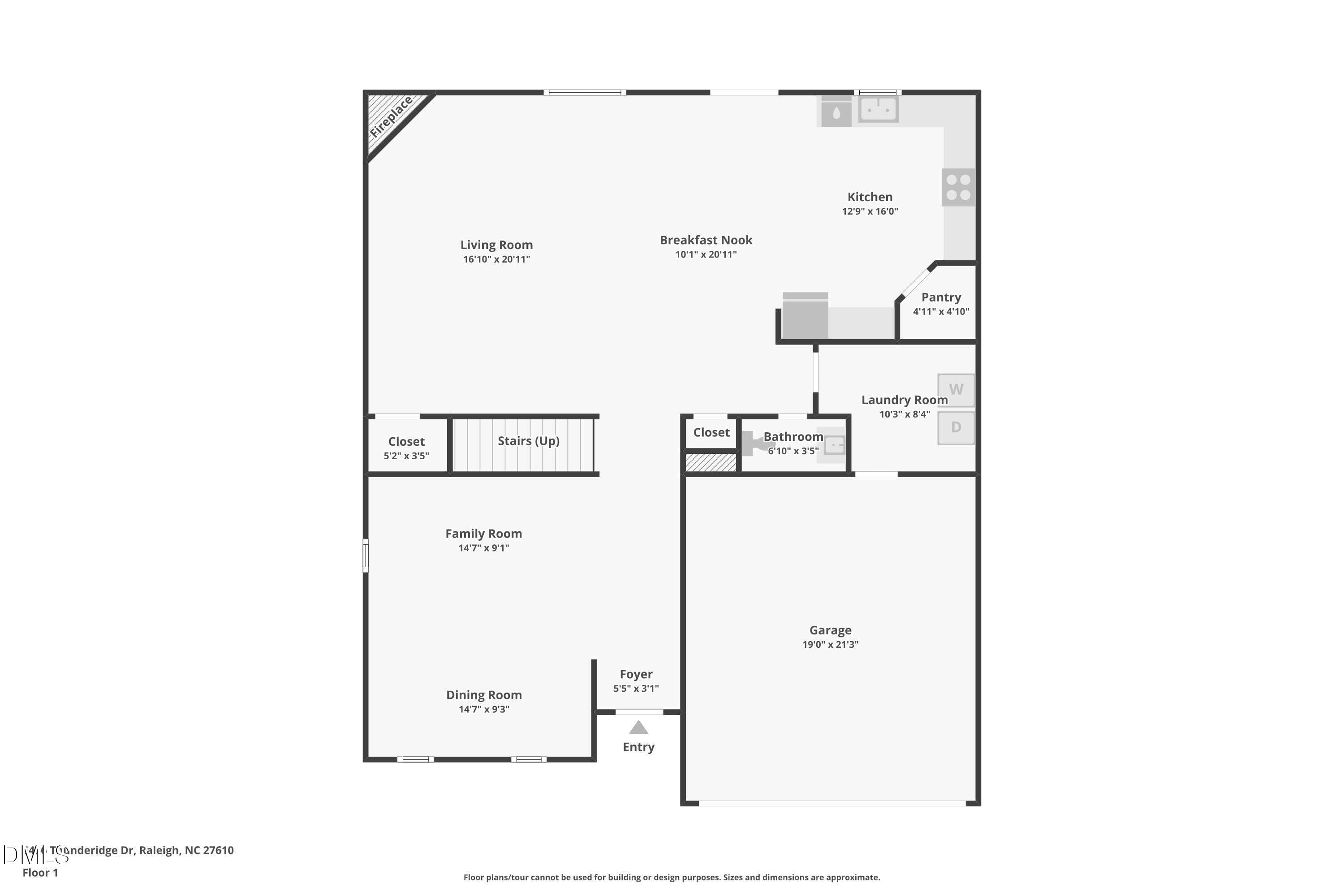 Lower Level - 5456 Thunderidge Drive, Raleigh, NC 27610, Raleigh