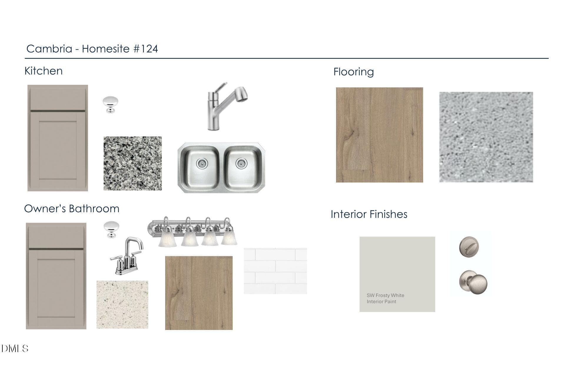 CAM Design Selections Lot #124 - 508 Havannah Road, Garner, NC 27529
