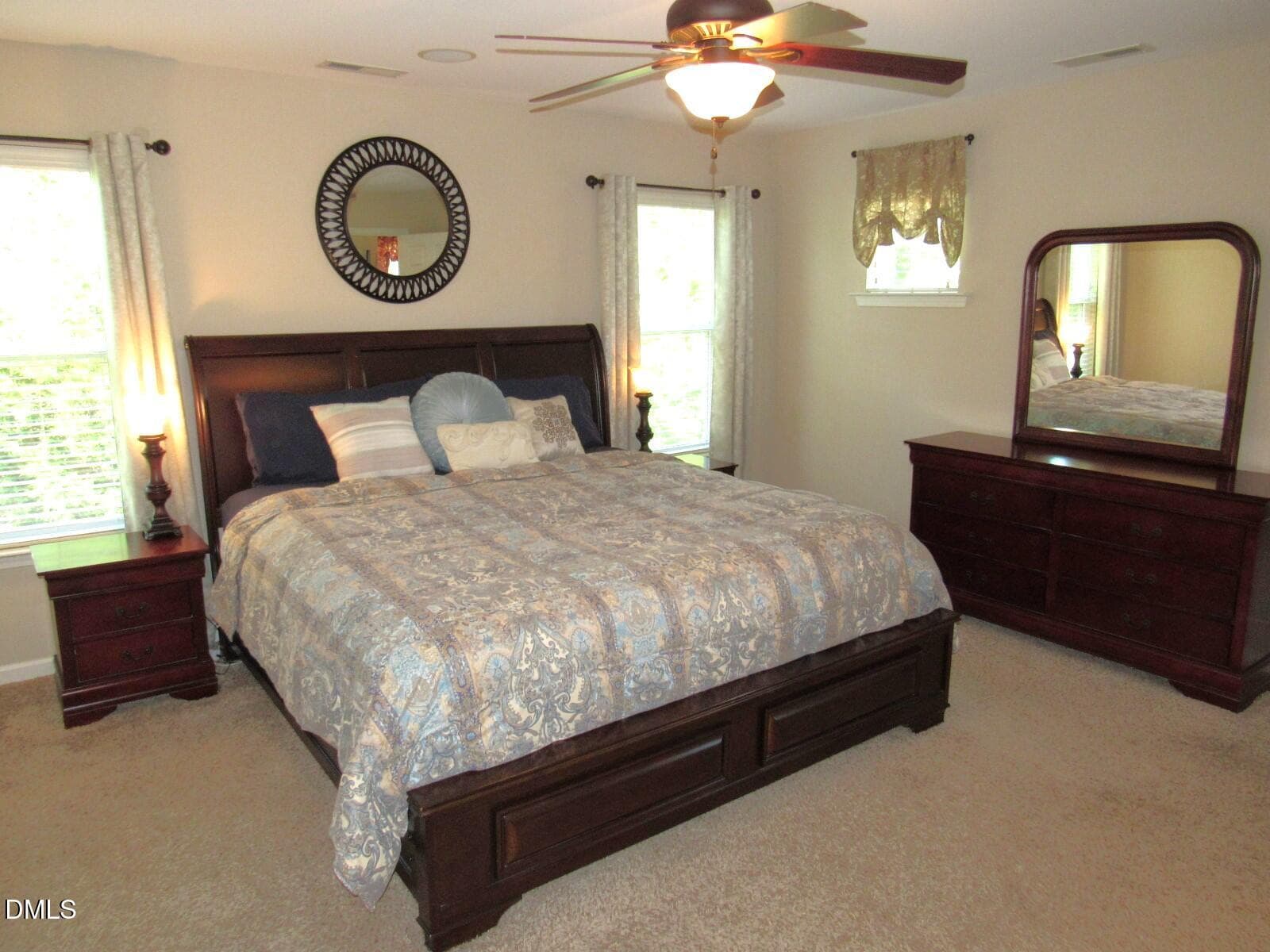 Primary bedroom - 724 Forrest Lane, Creedmoor, NC 27522