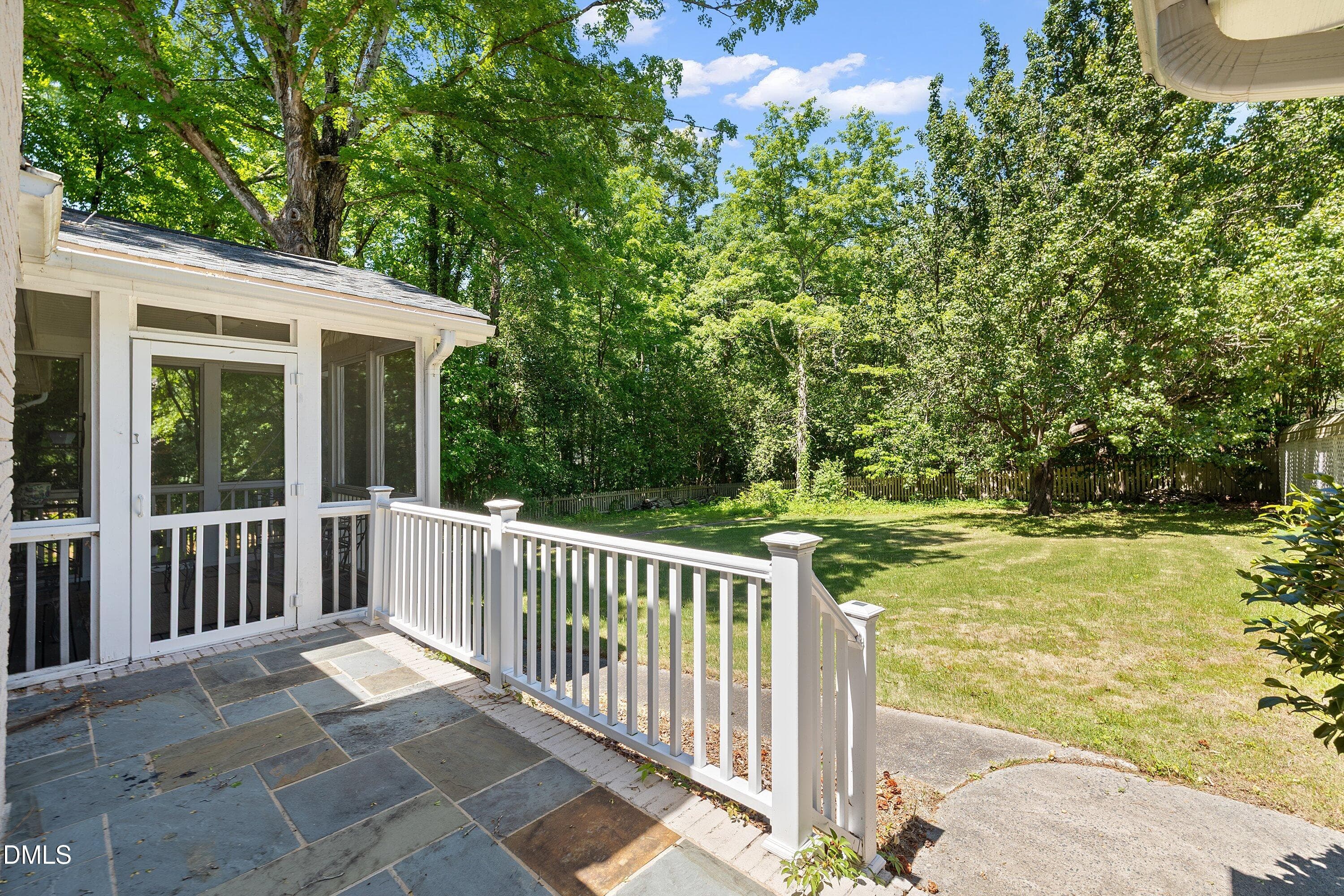 Back porch - 2802 Devon Road, Durham, NC 27707, Durham