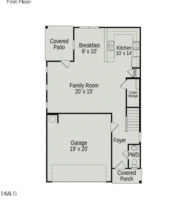 First Floor - 70 Oyster Tabby Drive, Lillington, NC 27546