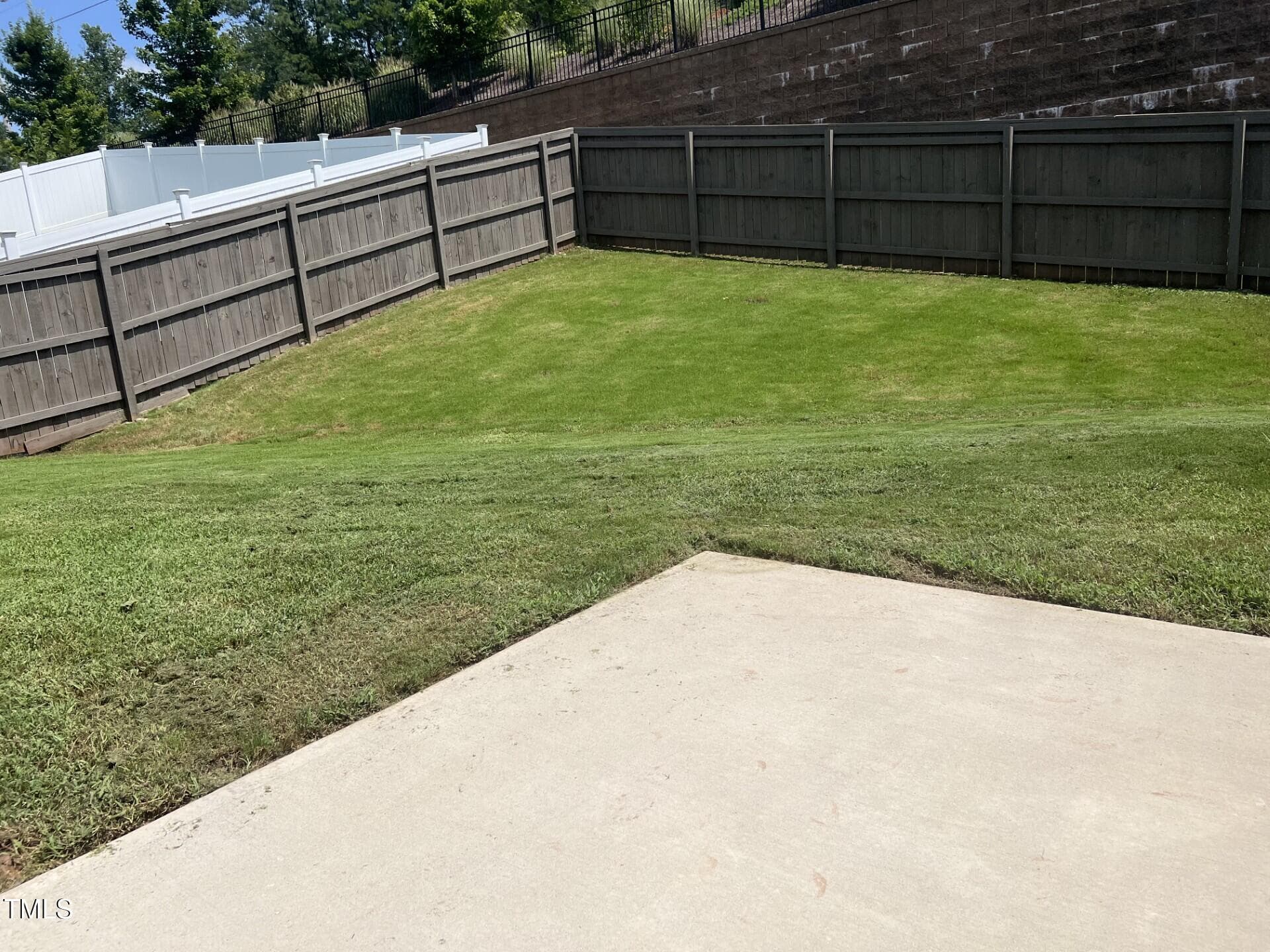 Fenced Backyard - 1242 Underbrush Drive, Durham, NC 27703, Durham