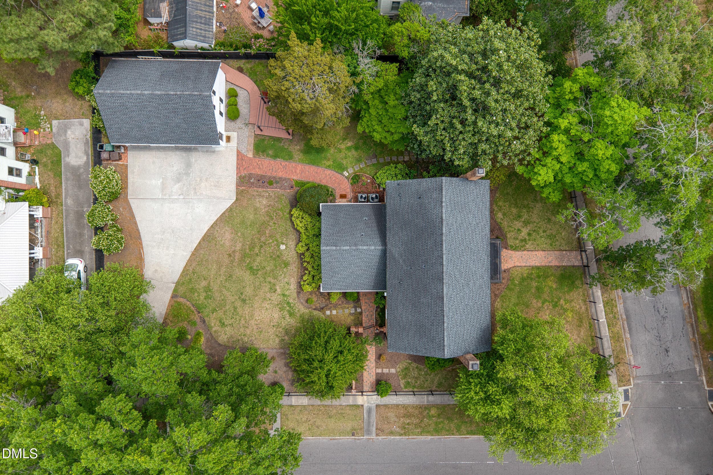 Aerial View - 200 E Park Avenue, Tarboro, NC 27886