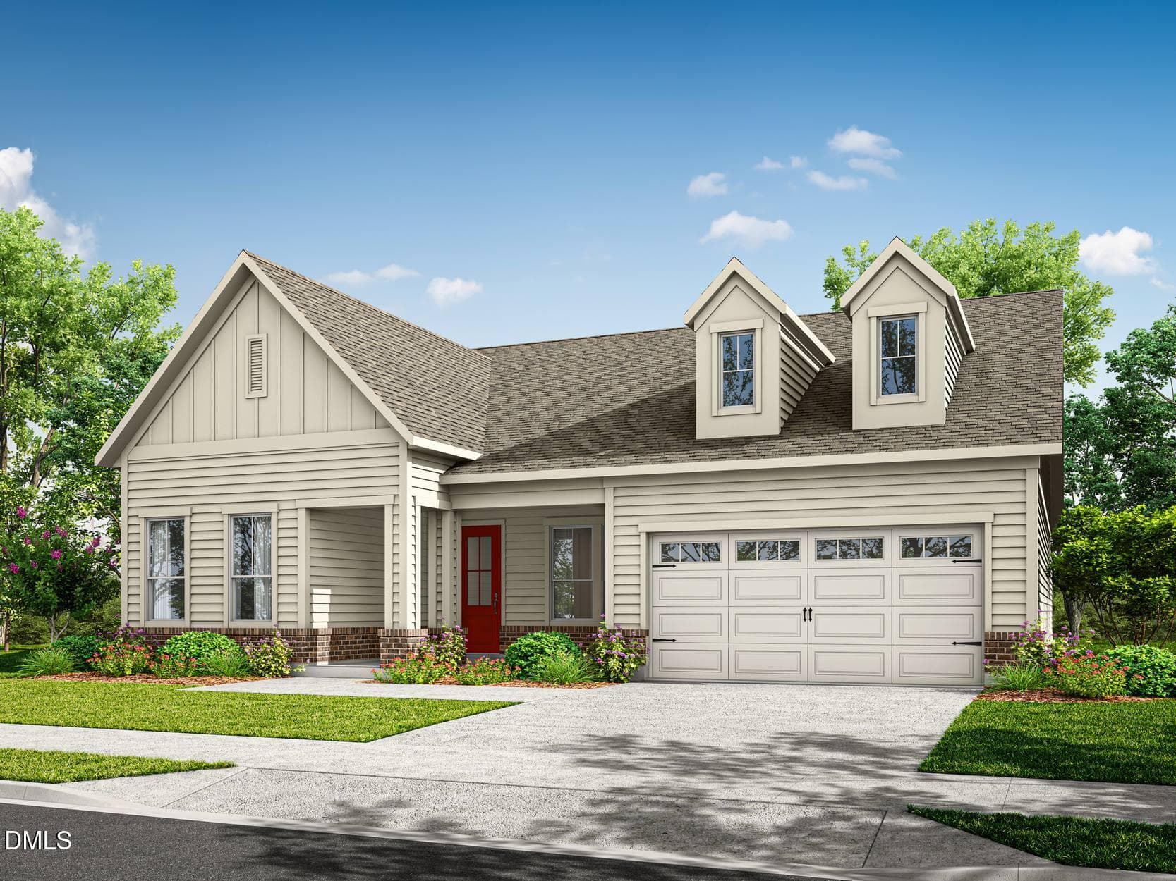 Aspen Creek Elevation B - 123 Firefly Lane, Fuquay Varina, NC 27526