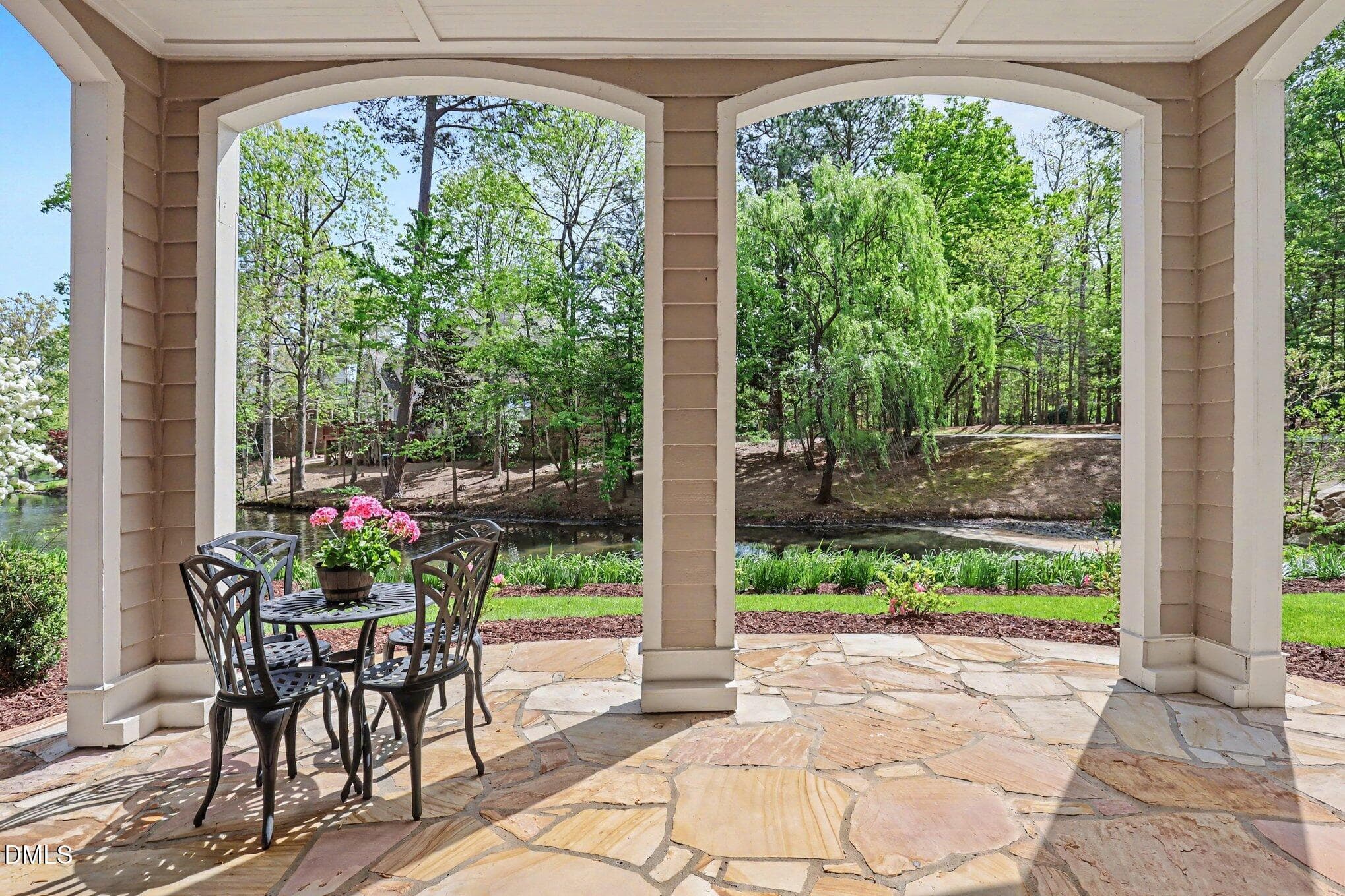 Covered Stone Patio - 81006 Alexander, Chapel Hill, NC 27517, Chapel Hill