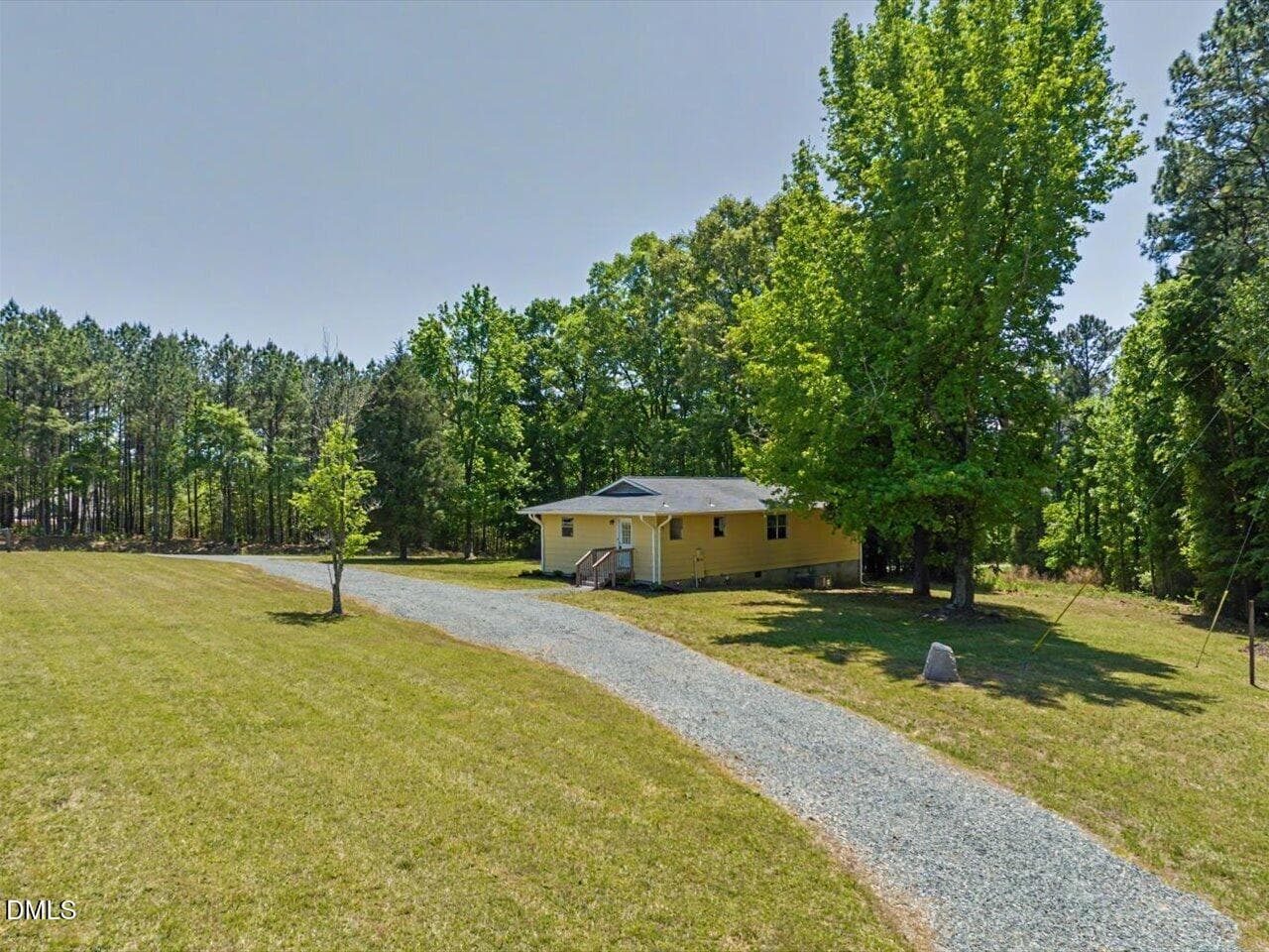 48-Driveway - 393 Gum Springs Church Road, Moncure, NC 27559