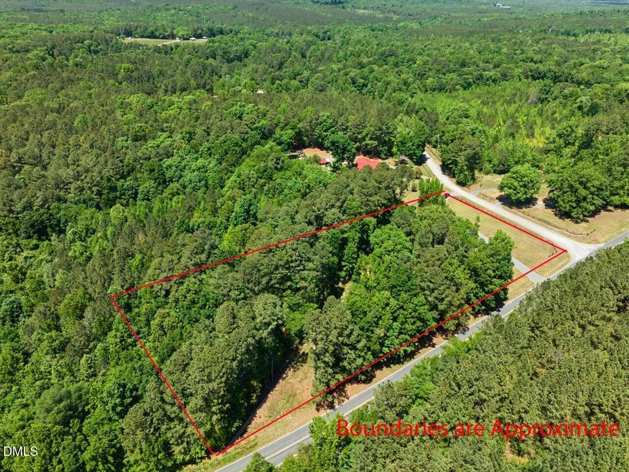 57-Aerial View - 393 Gum Springs Church Road, Moncure, NC 27559