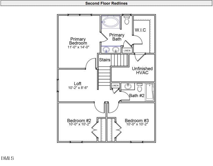 llp12 floor 2 - 237 Thomas Trail 12, Lillington, NC 27546