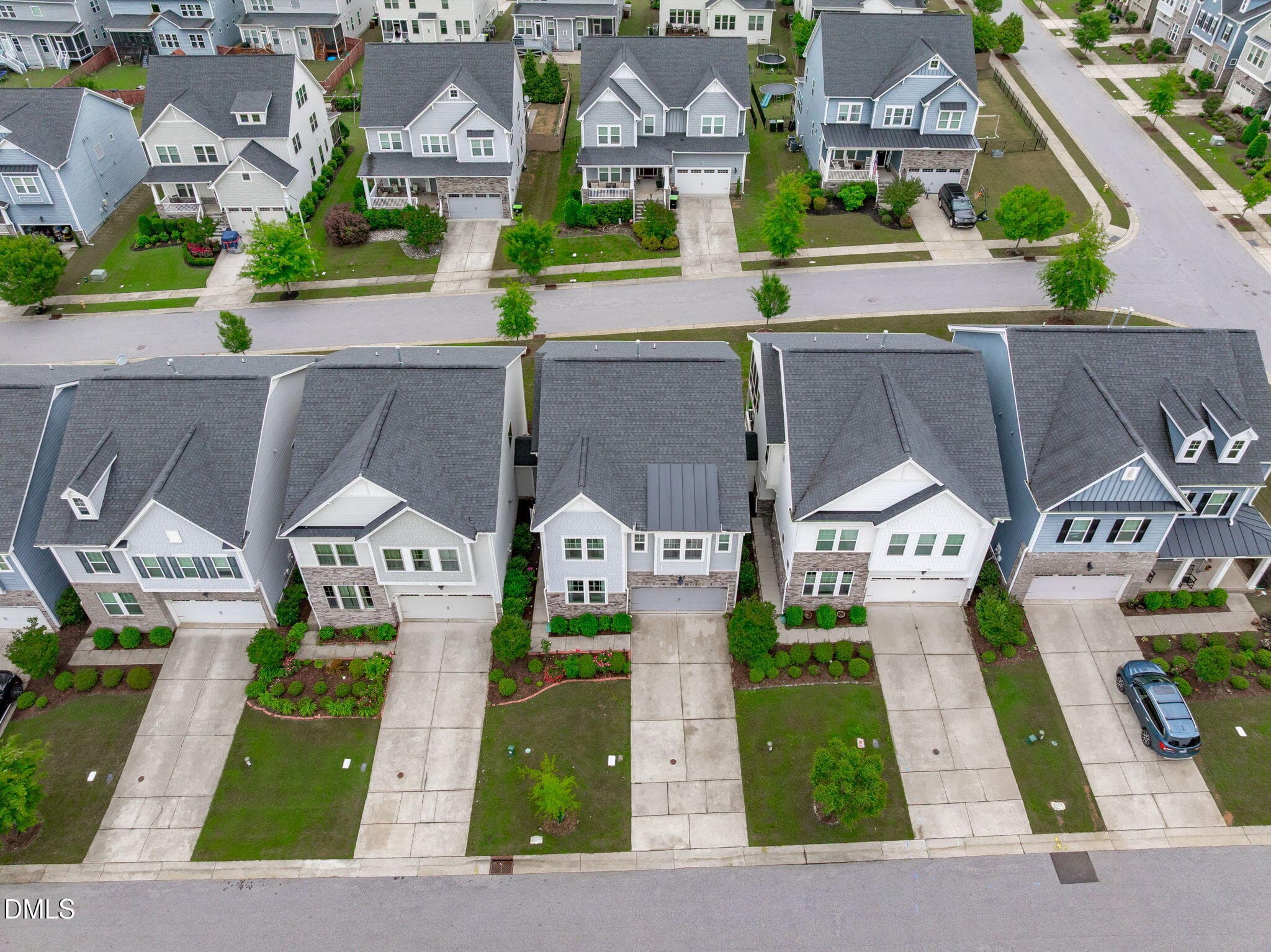 Aerial Front - 108 Tree Hill Lane, Holly Springs, NC 27540