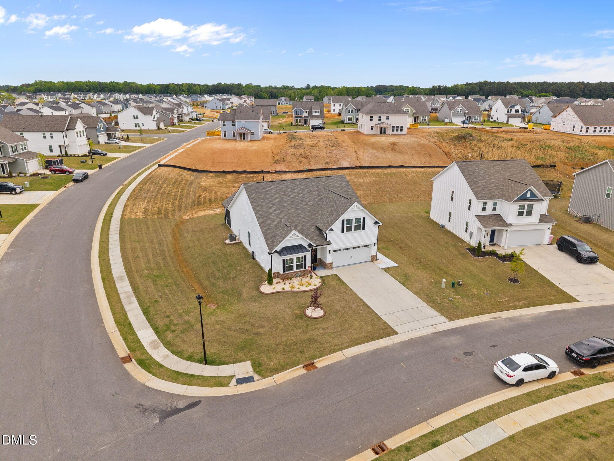 AERIAL VIEW - 442 Winding Creek Drive, Lillington, NC 27546