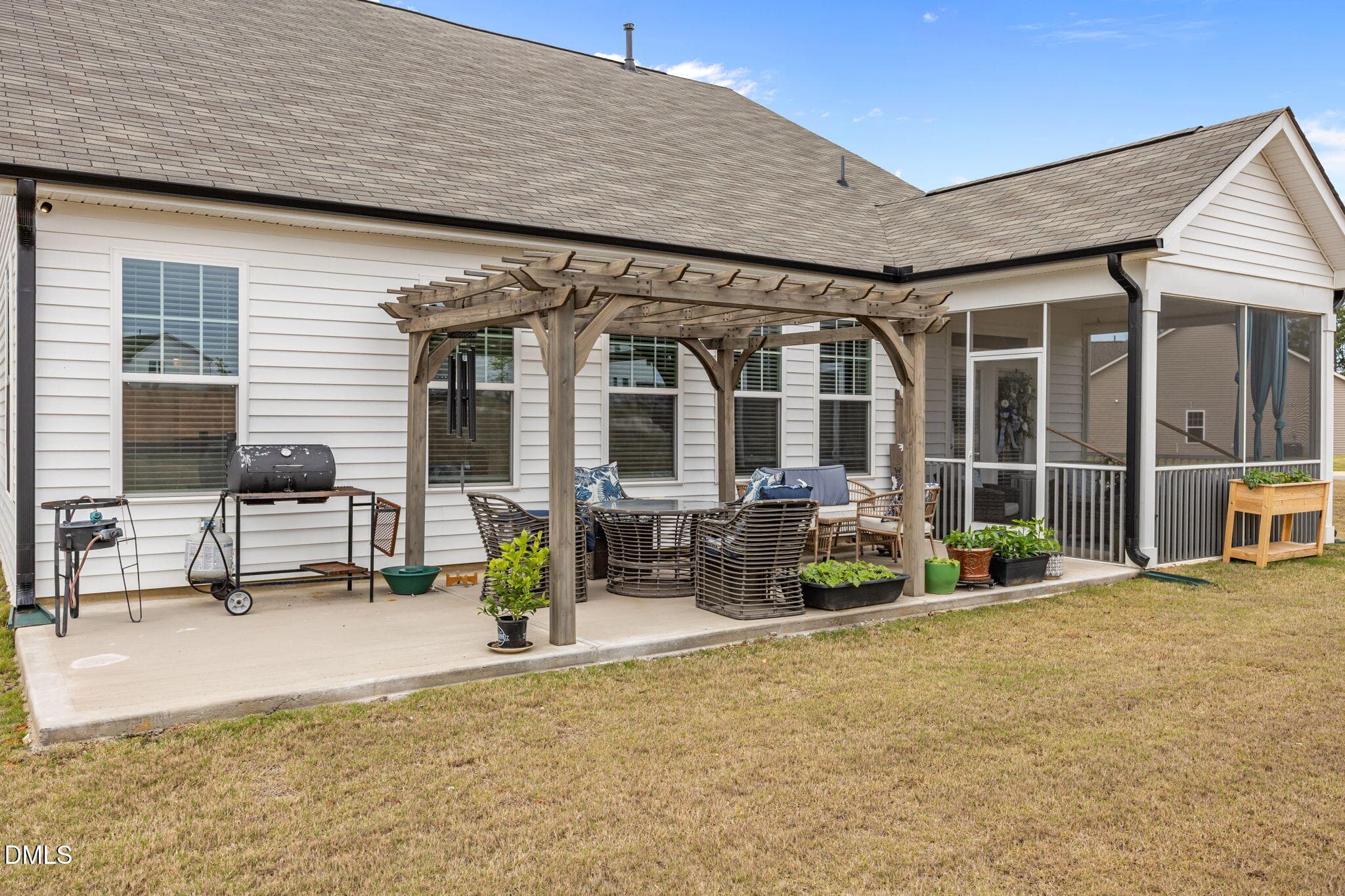 EXTERIOR REAR! - 442 Winding Creek Drive, Lillington, NC 27546