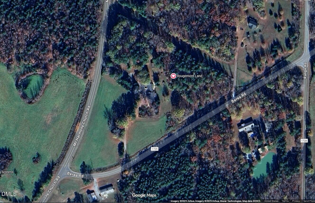 Land bird view2 - 111 Berea Road, Rougemont, NC 27572
