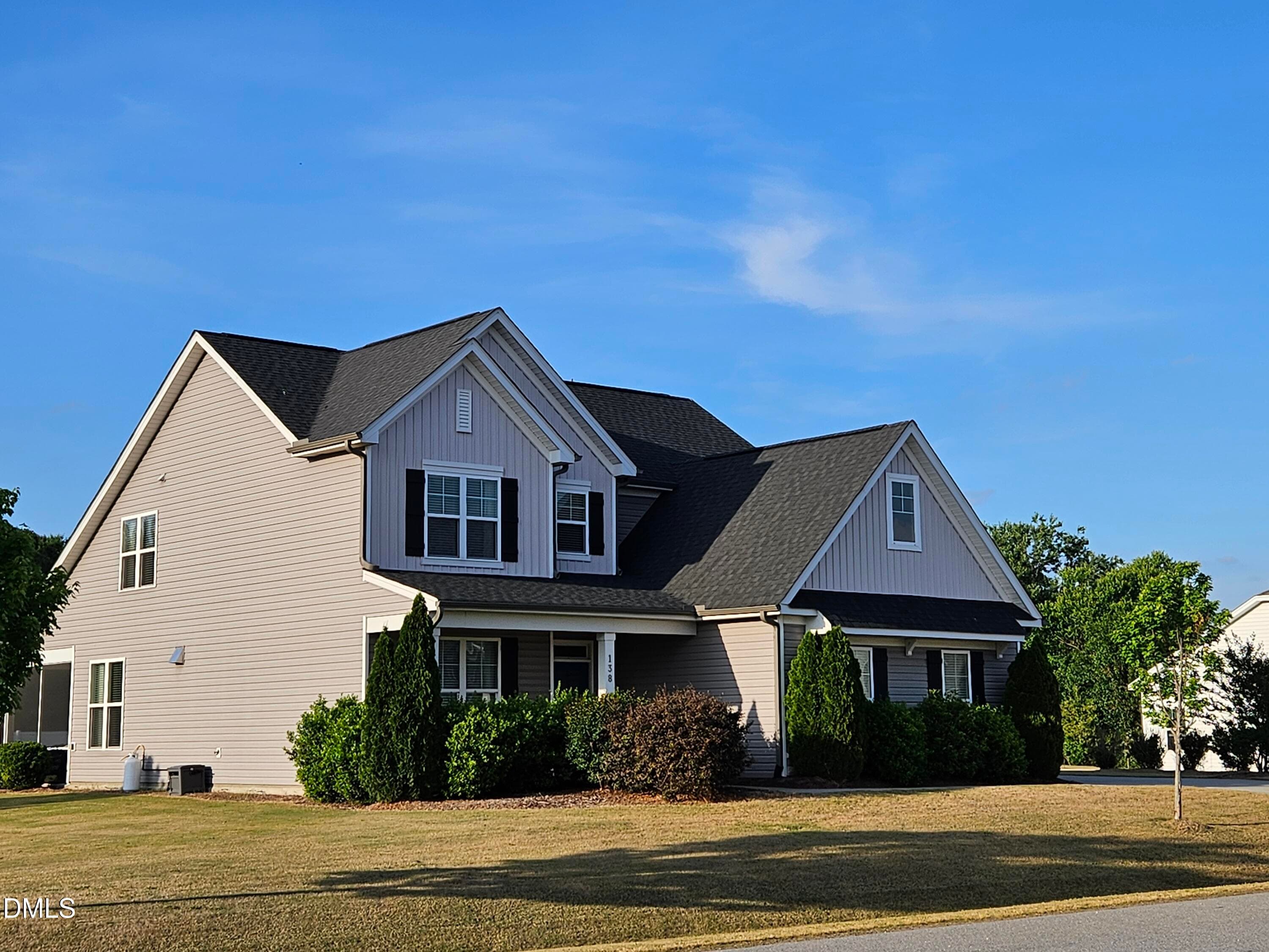 Exterior Front - 138 Beverly Place, Four Oaks, NC 27524