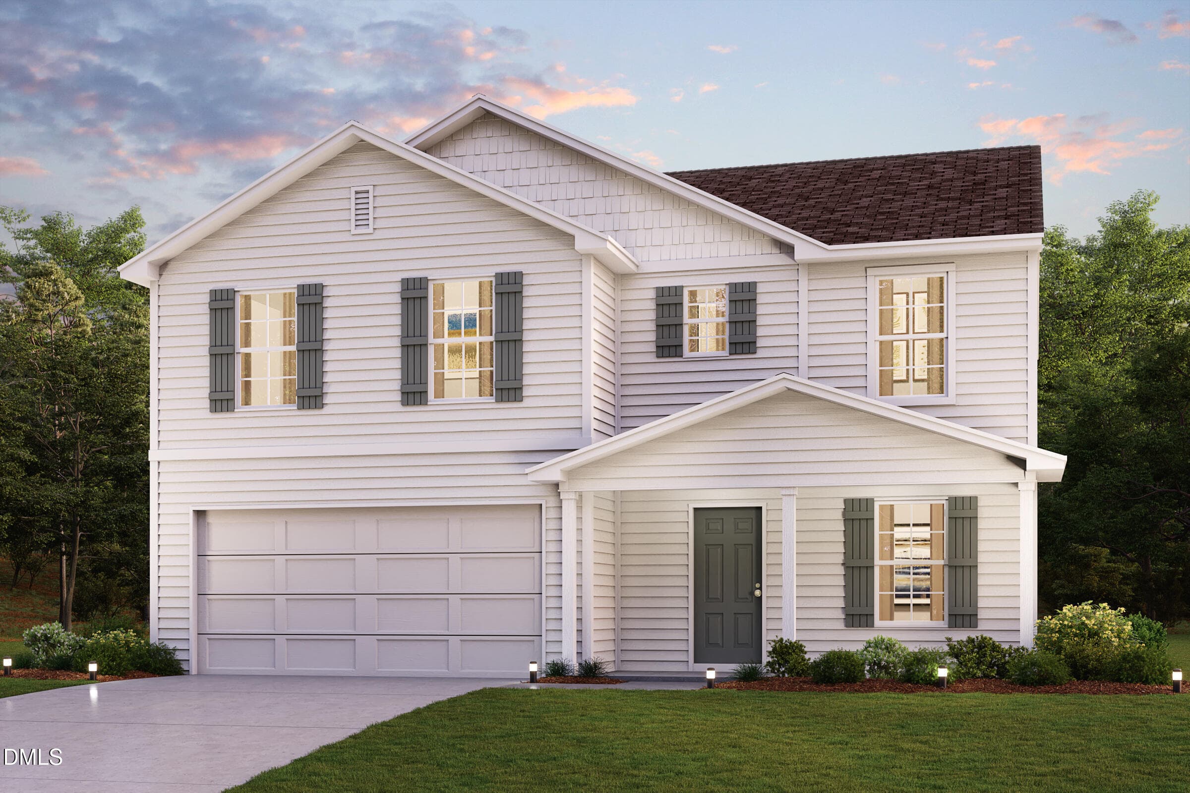 Essex-B1-elev_DSK - 10120 Long Horn Road, Bailey, NC 27807