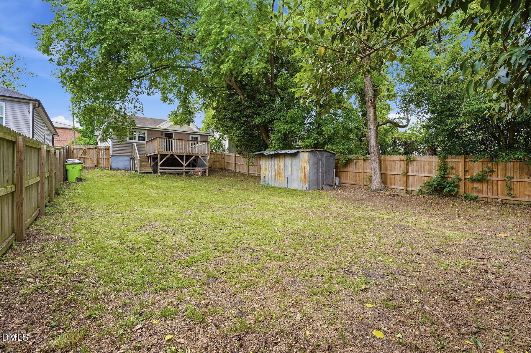 backyard 2 - 204 W Hill Street, Benson, NC 27504