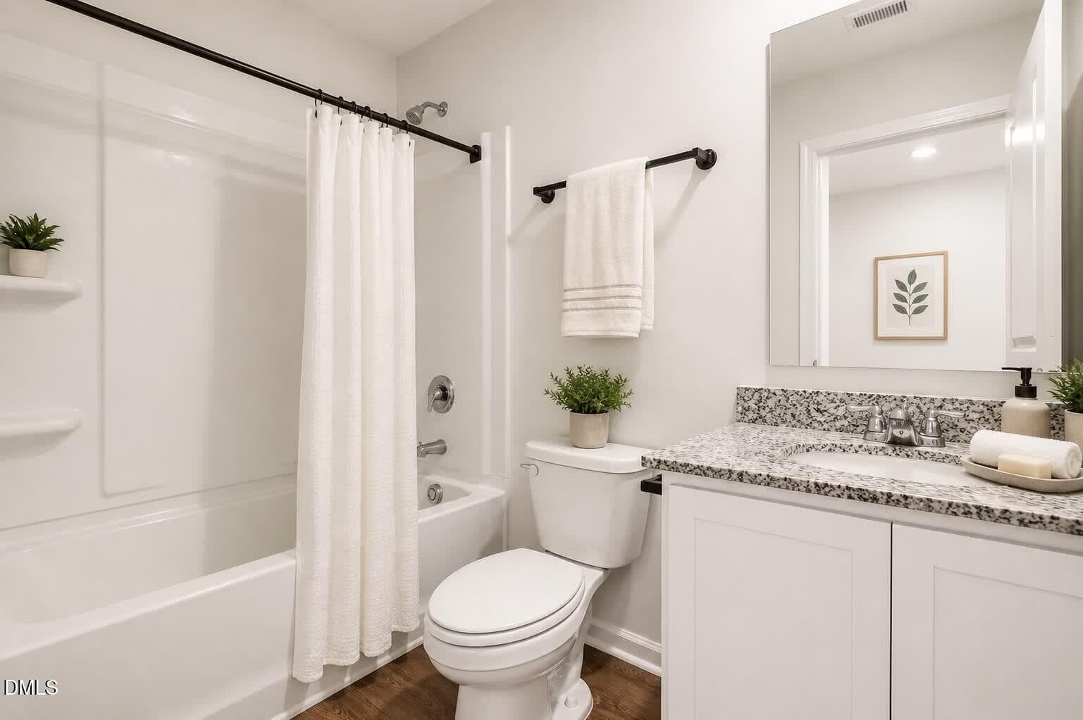 AI Staging bathroom 1 - 331 Peacock Circle, Lexington, NC 27292