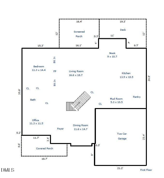1st Floor_208 William Henry Way - 208 William Henry Way, Cary, NC 27519, Cary