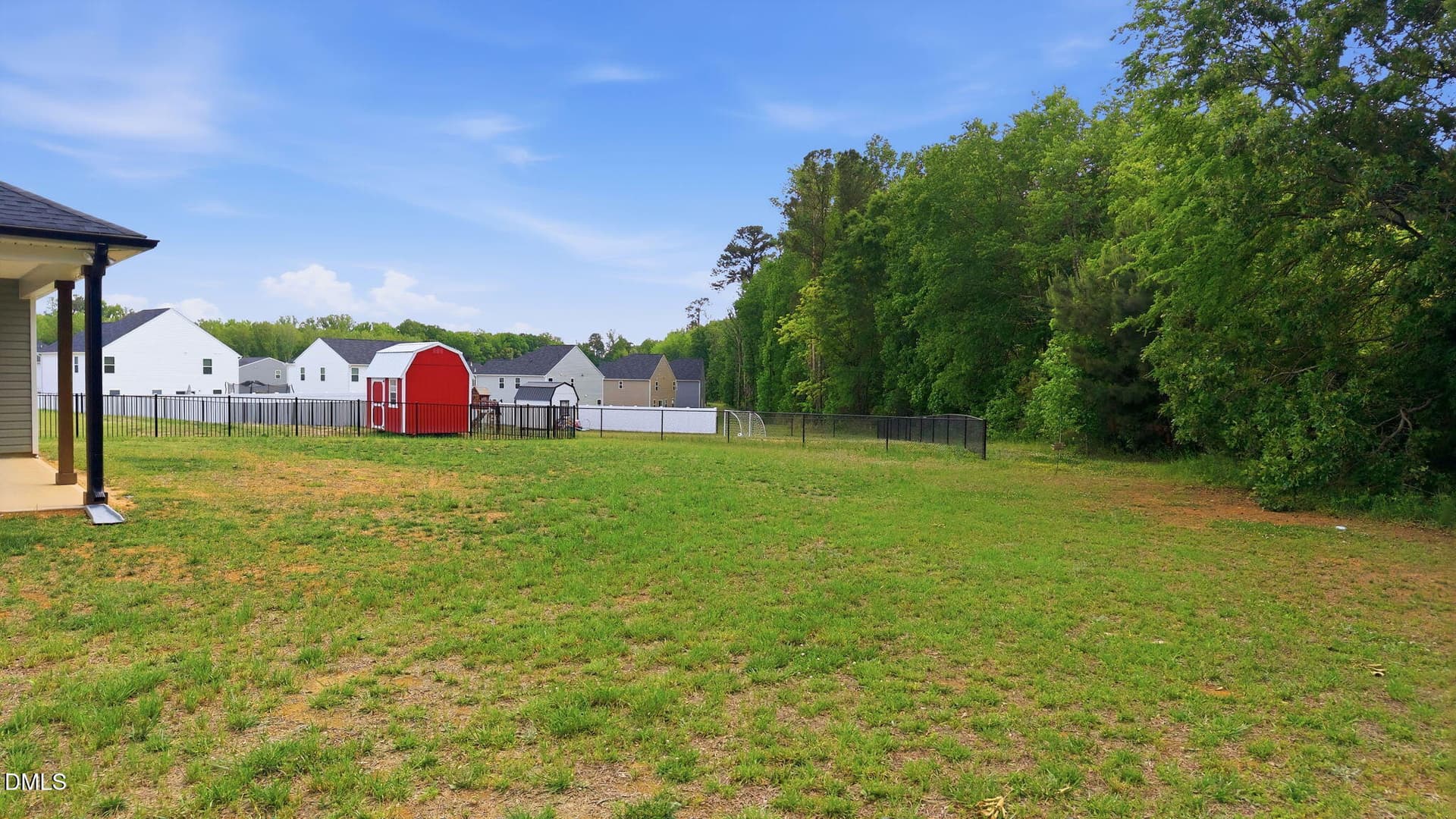 Back Yard - 161 Tupelo Drive, Spring Hope, NC 27882