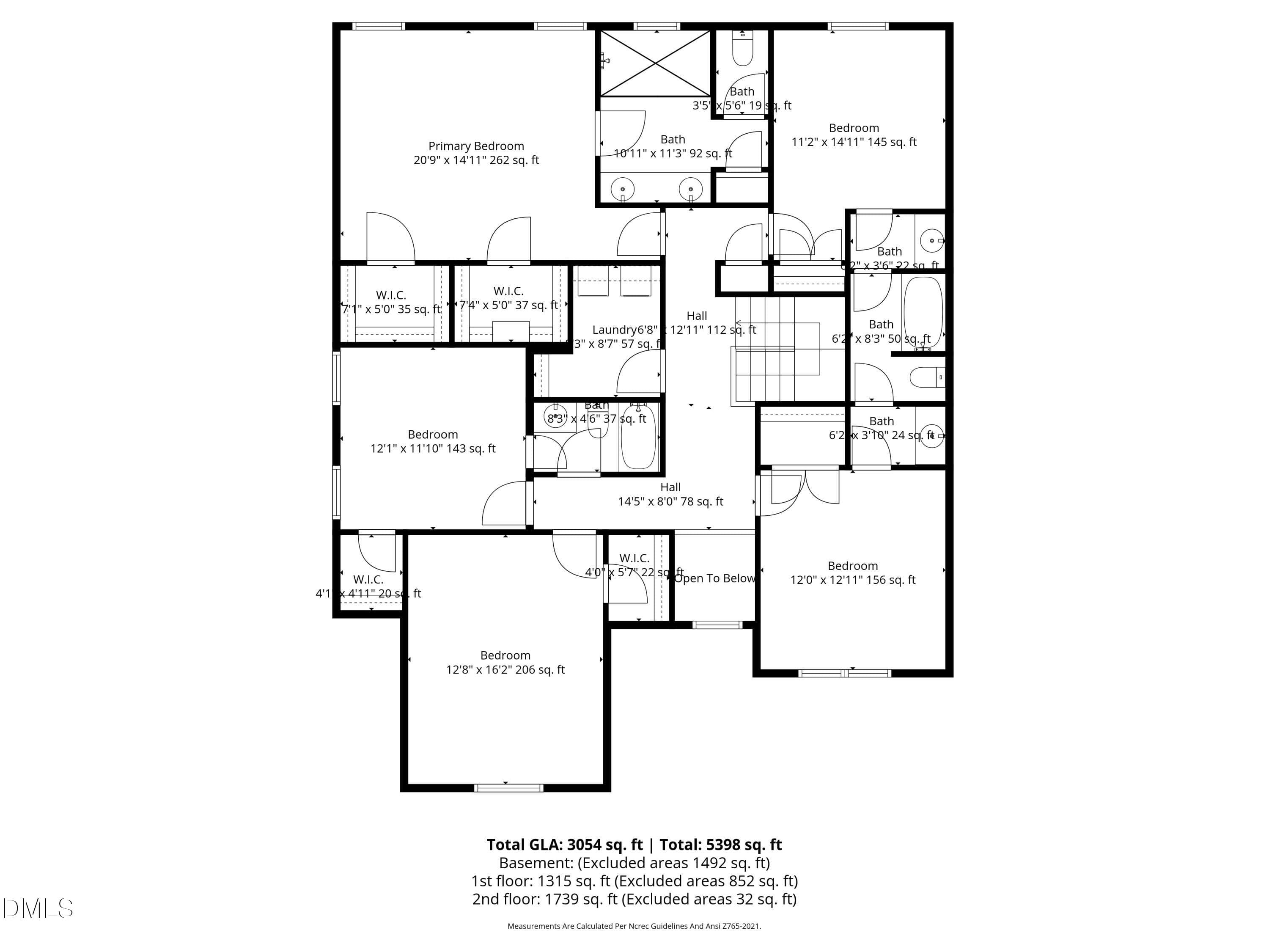 2nd Floor - 128 Pointe Park Circle, Holly Springs, NC 27540