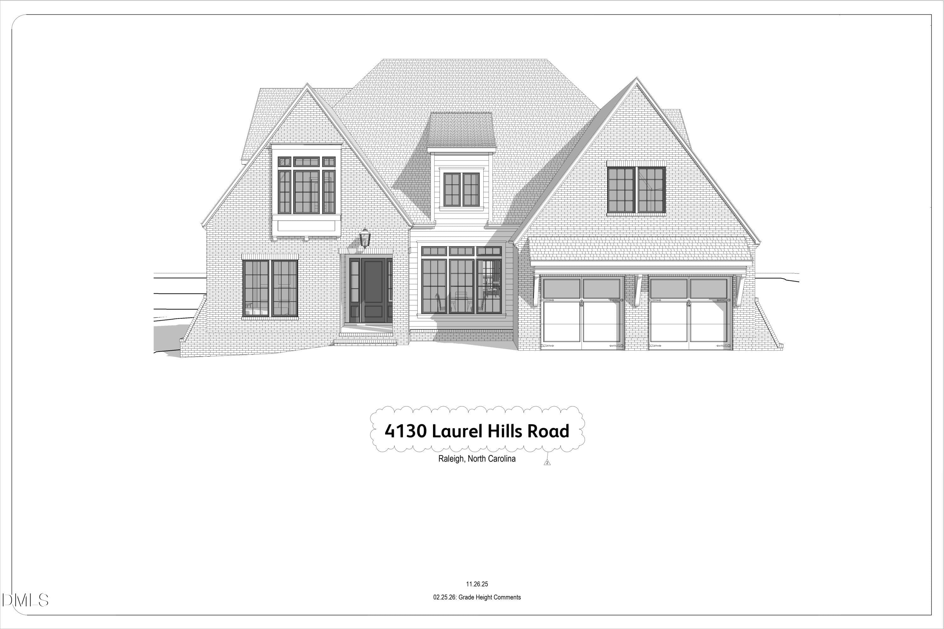 Laurel Hills Road Plans 2-25-26_page-000 - 4130 Laurel Hills Road, Raleigh, NC 27612, Raleigh