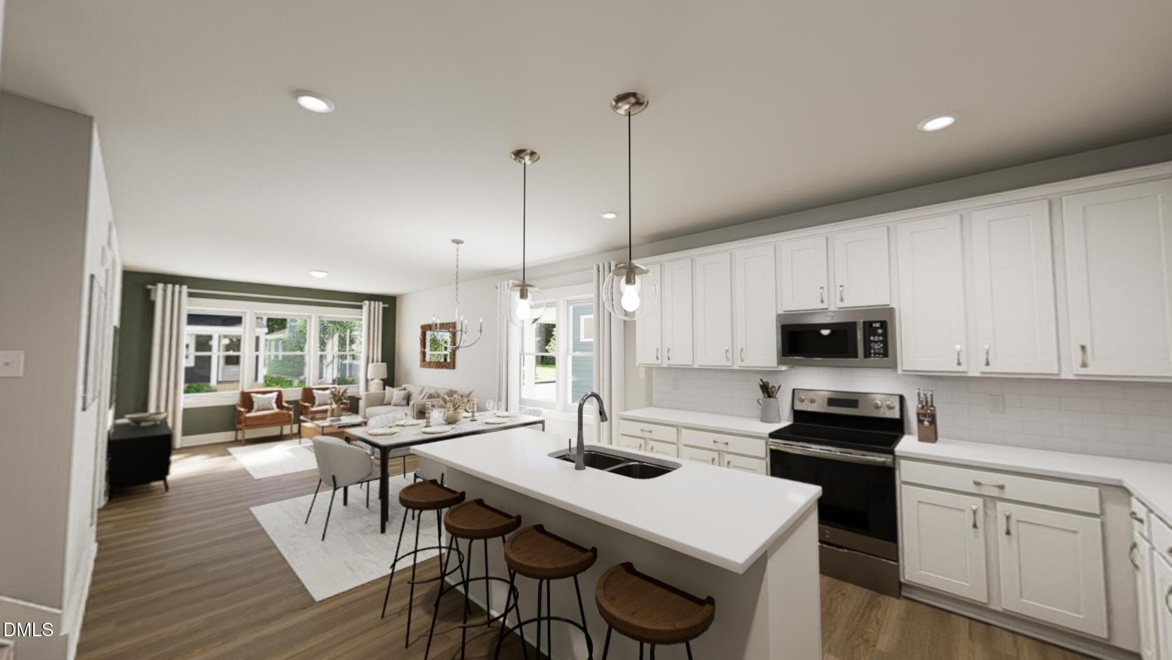 Kitchen - 2141 Glen Hollow Lot 210 Drive, Raleigh, NC 27604, Raleigh