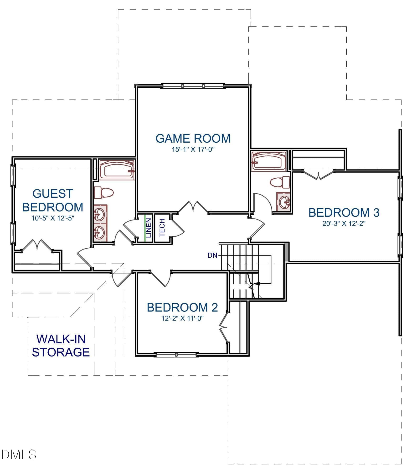 M244-25 Plan Brochure - Landscape_Page_3 - 20 White Deer Lane, Youngsville, NC 27596, Youngsville