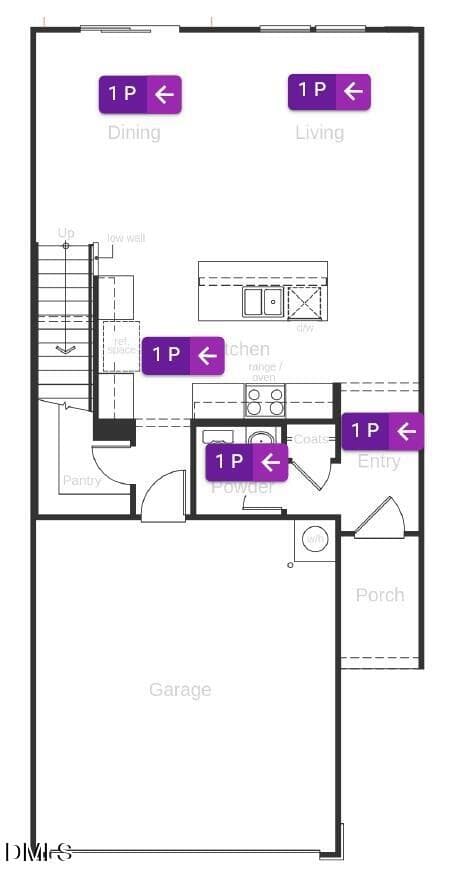 First floor - 512 Sunset Lake Drive, Durham, NC 27703, Durham