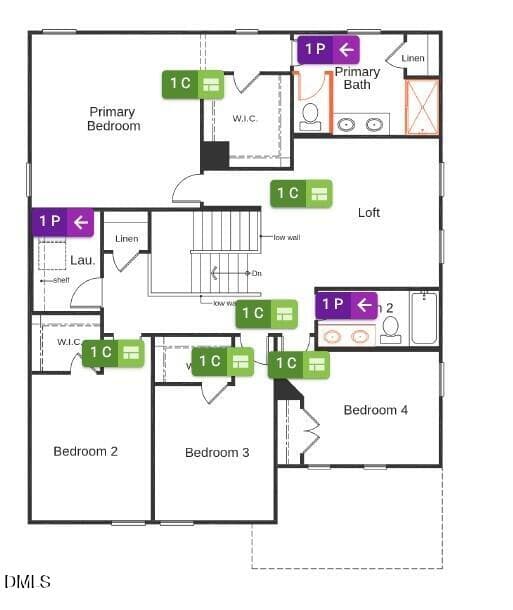 Second Floor - 229 Frasier Fir Way, Lillington, NC 27546