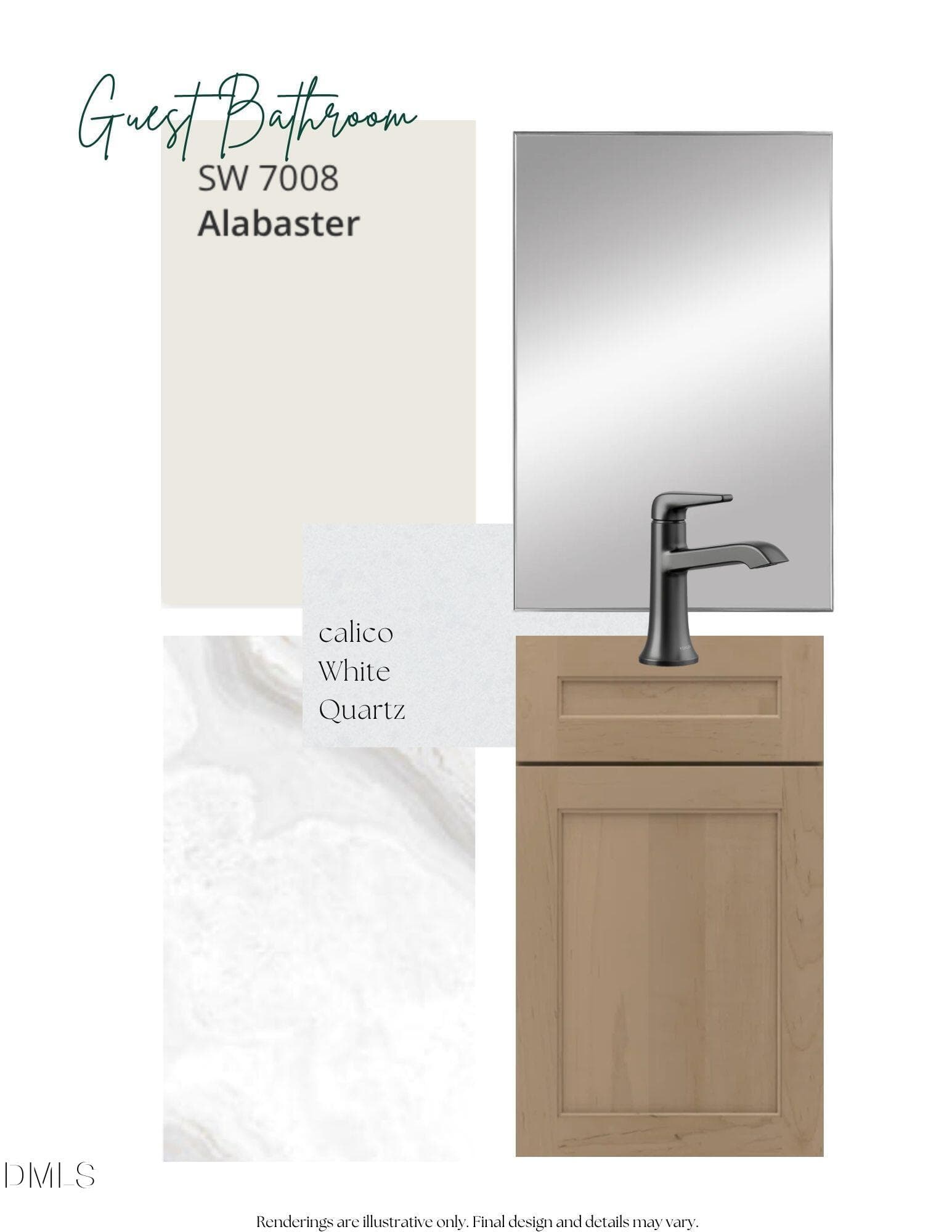 Guest Bathroom Concept - 5904 Leone Pride Circle, Raleigh, NC 27603, Raleigh