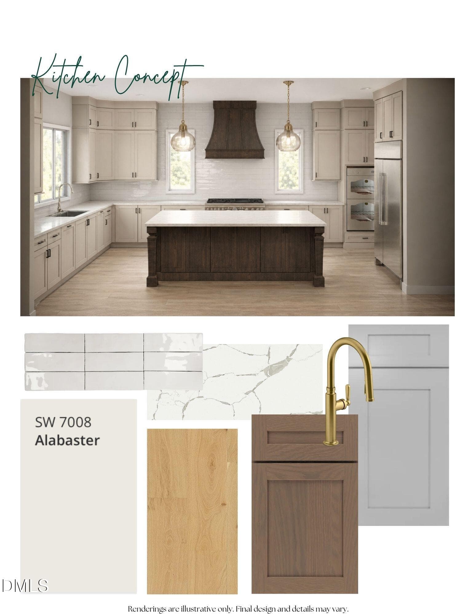 Kitchen Concept - 5904 Leone Pride Circle, Raleigh, NC 27603, Raleigh
